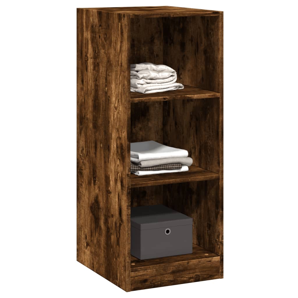 vidaXL Garde-robe chêne fumé 48x41x102 cm bois d'ingénierie