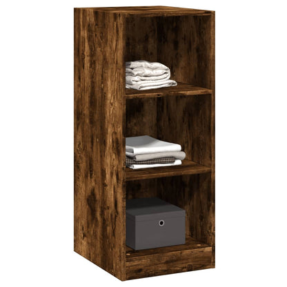 vidaXL Garde-robe chêne fumé 48x41x102 cm bois d'ingénierie