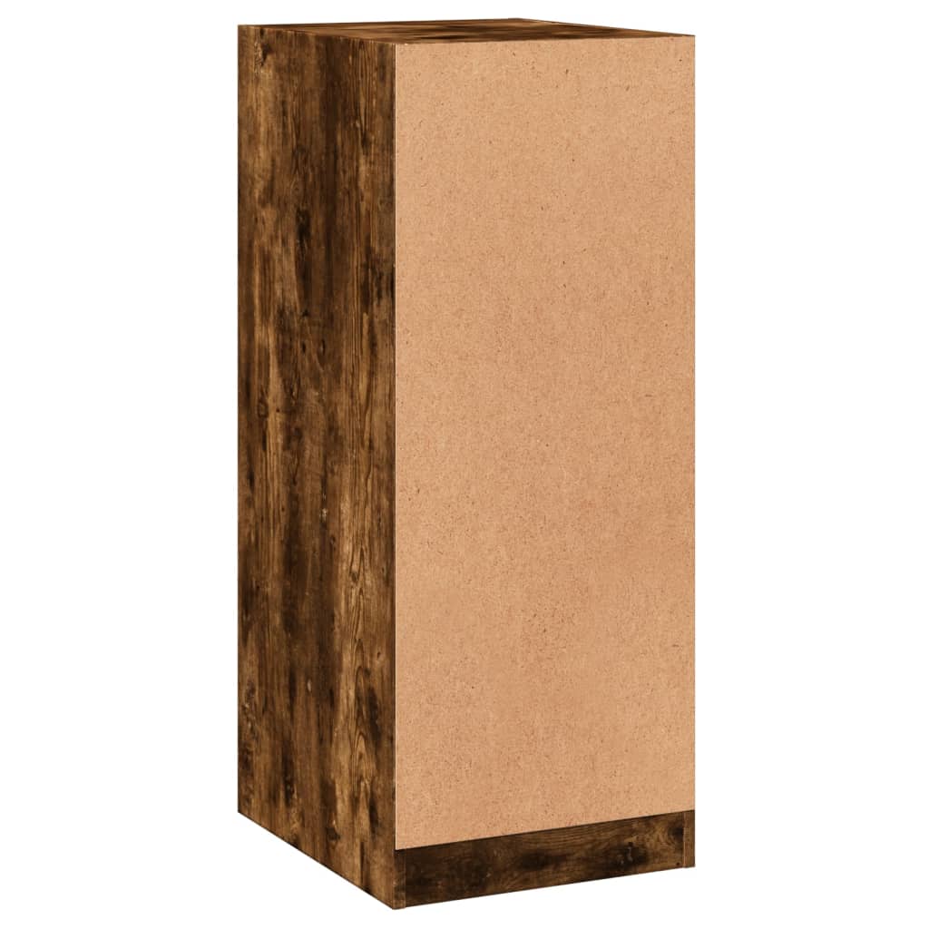 vidaXL Garde-robe chêne fumé 48x41x102 cm bois d'ingénierie