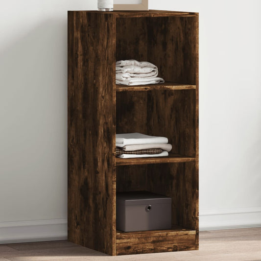 vidaXL Garde-robe chêne fumé 48x41x102 cm bois d'ingénierie