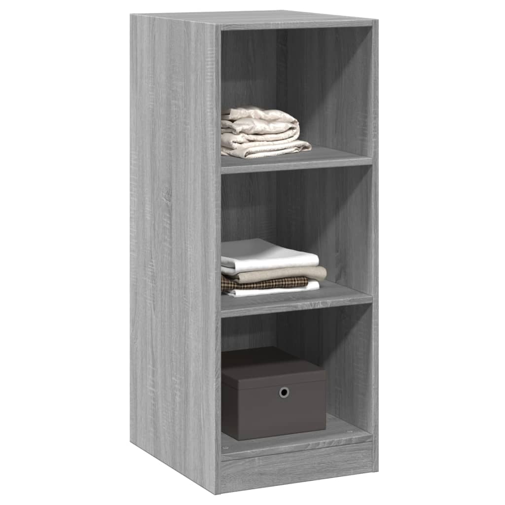 vidaXL Garde-robe sonoma gris 48x41x102 cm bois d'ingénierie