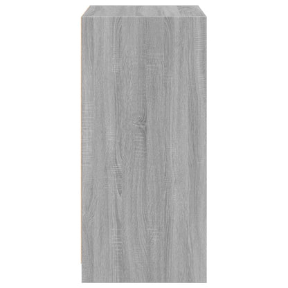 vidaXL Garde-robe sonoma gris 48x41x102 cm bois d'ingénierie