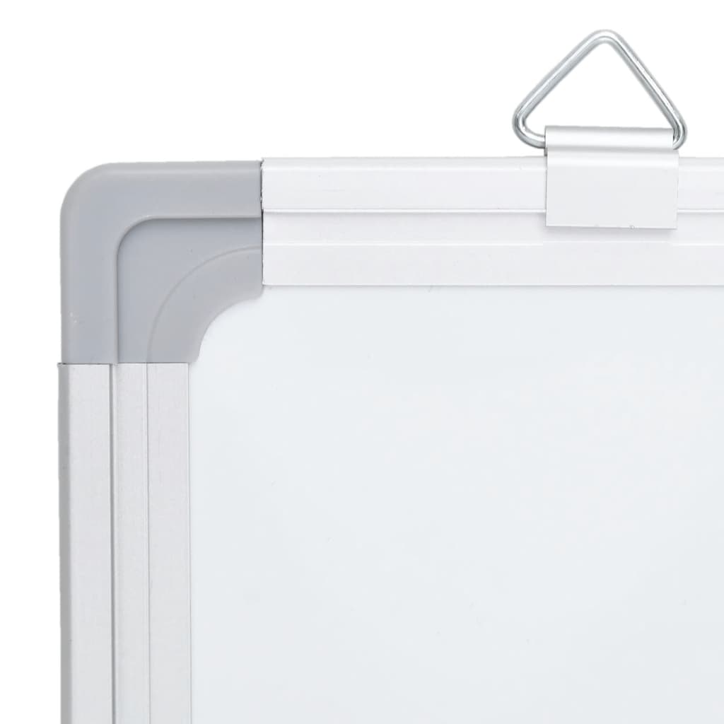 vidaXL Tableau blanc magnétique pliable 80x100x1,7 cm aluminium