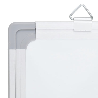 vidaXL Tableau blanc magnétique pliable 80x100x1,7 cm aluminium