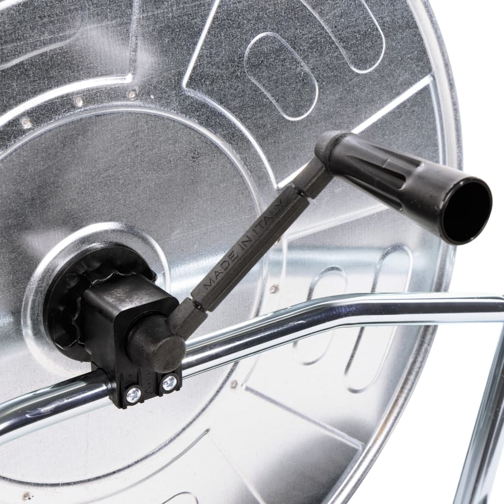 vidaXL Chariot d'enrouleur pour tuyau de 80 m 3/4" acier
