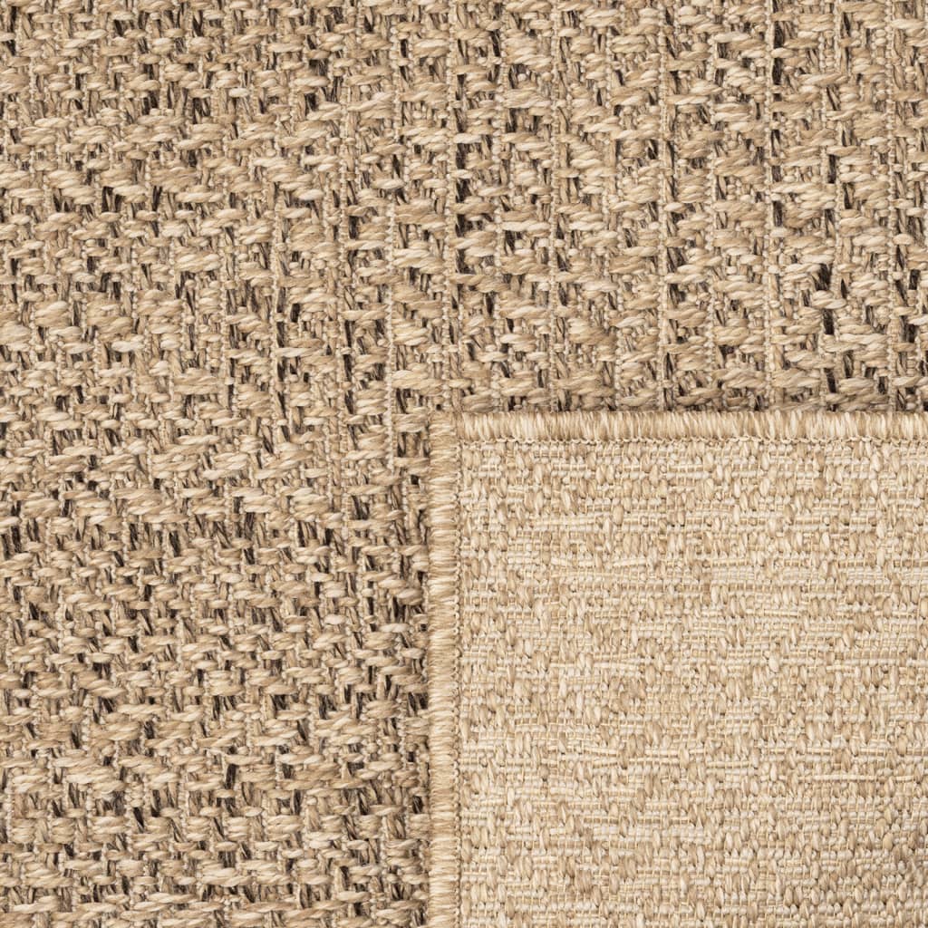 vidaXL Tapis ZIZUR 80x200 cm aspect de jute intérieur et extérieur