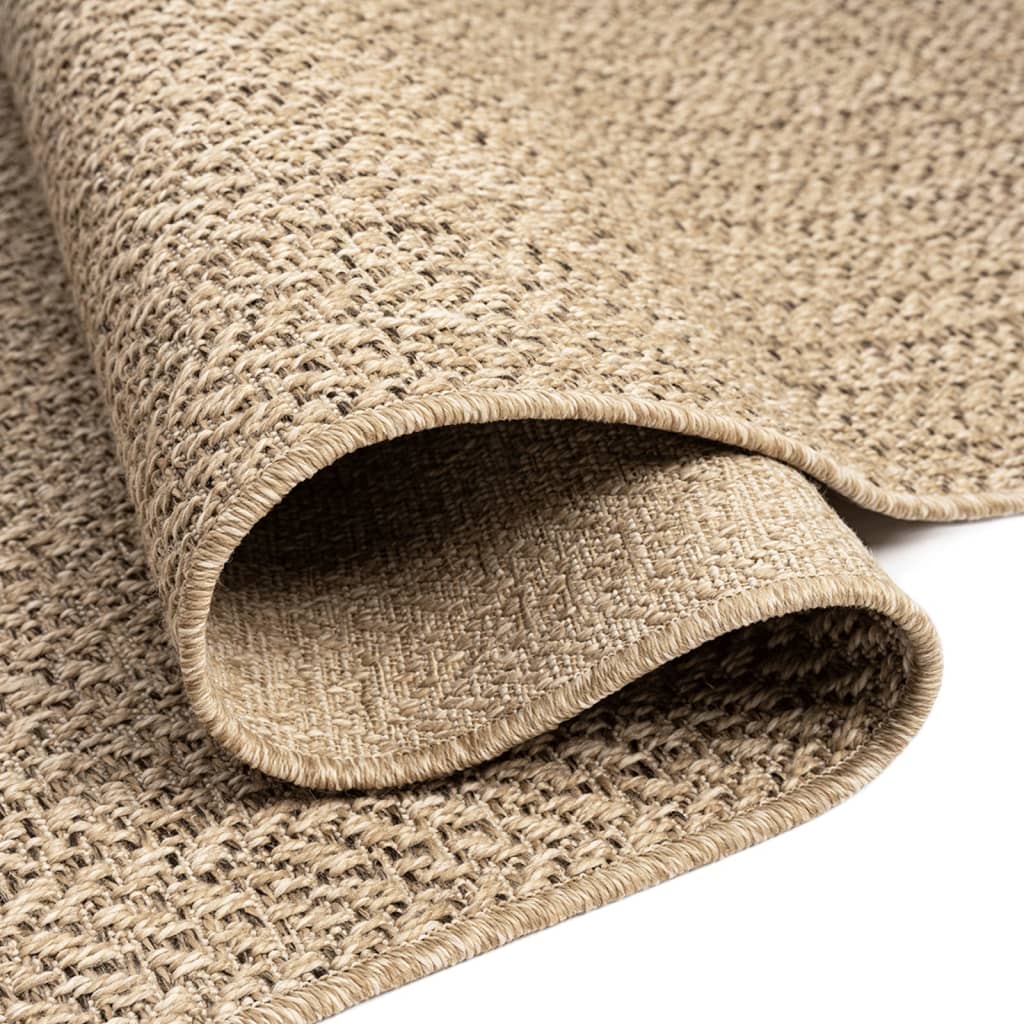 vidaXL Tapis ZIZUR 240x240 cm aspect de jute intérieur et extérieur