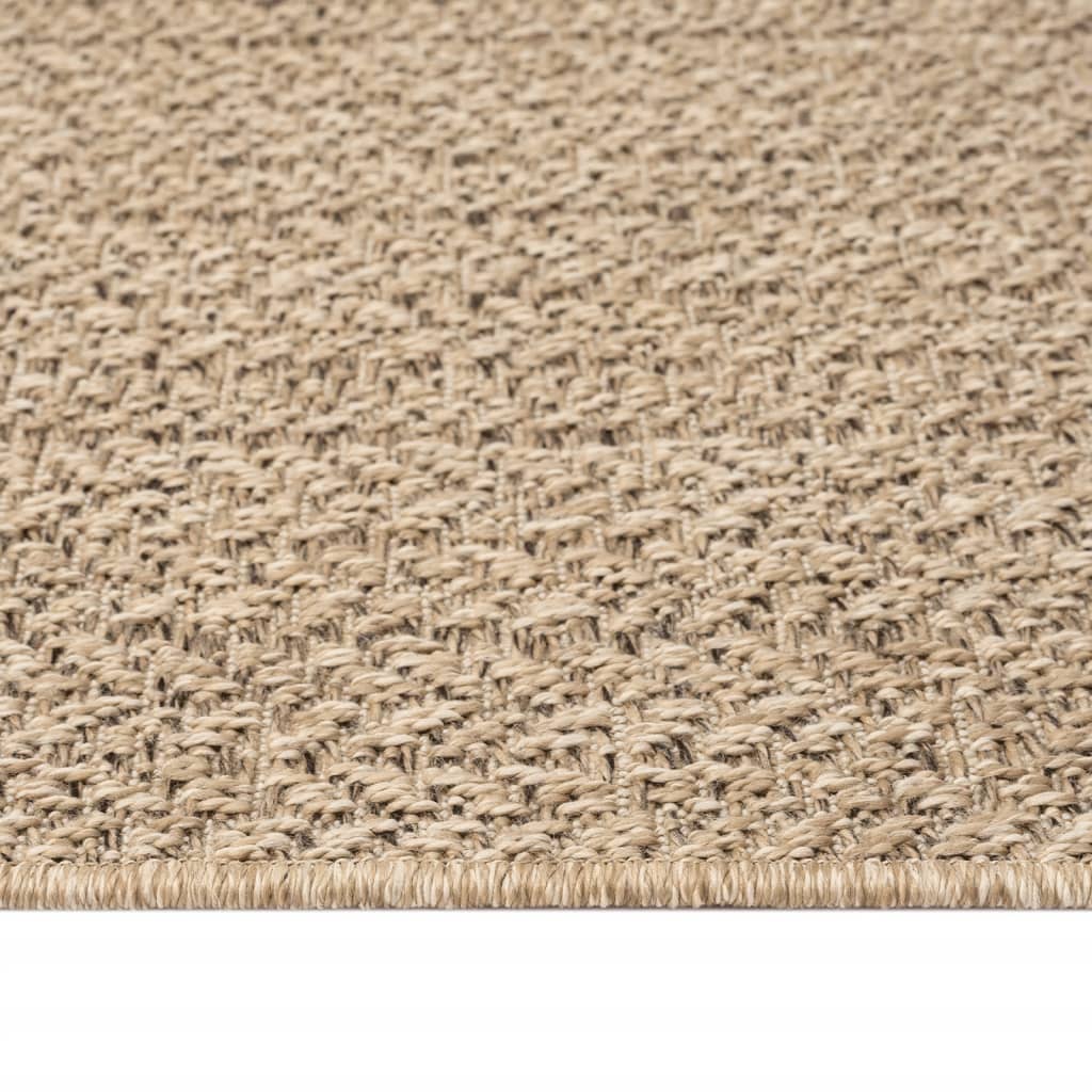 vidaXL Tapis ZIZUR 240x240 cm aspect de jute intérieur et extérieur