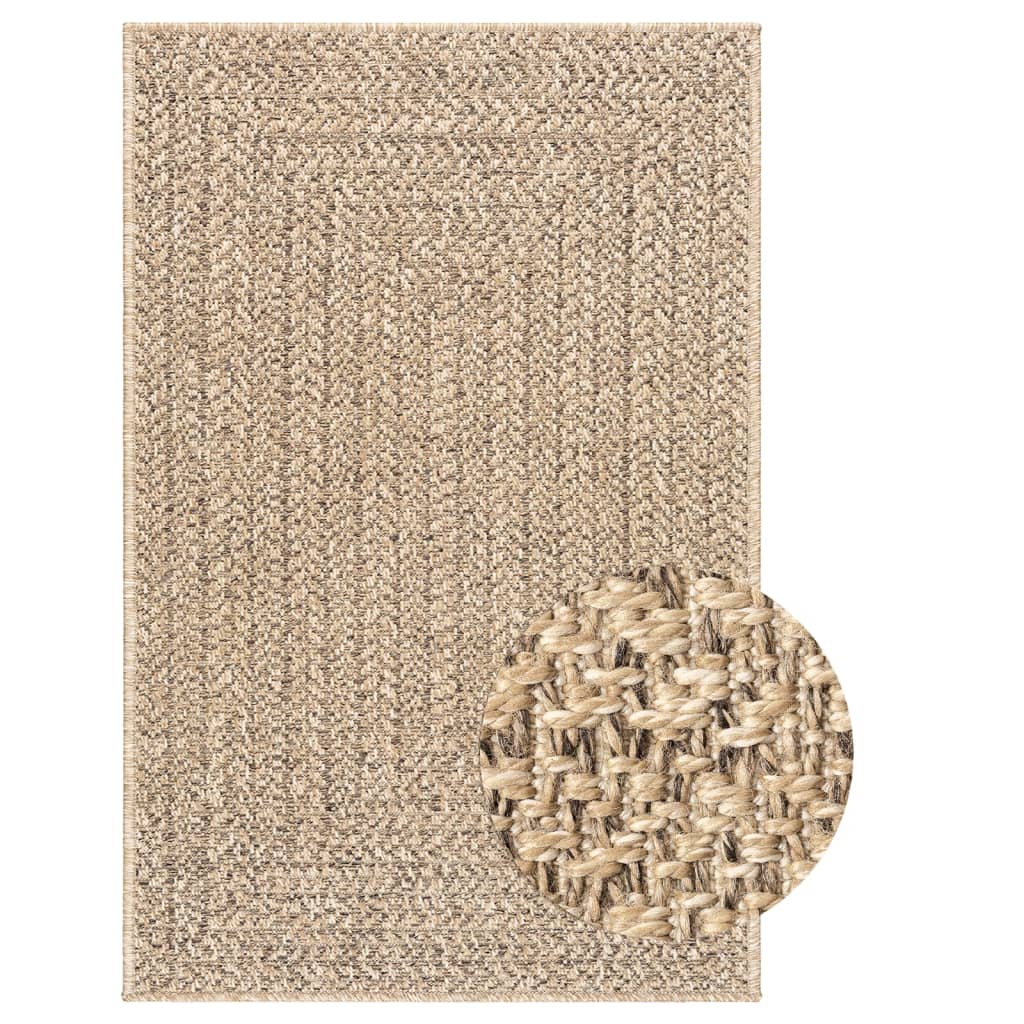 vidaXL Tapis ZIZUR 240x340 cm aspect de jute intérieur et extérieur