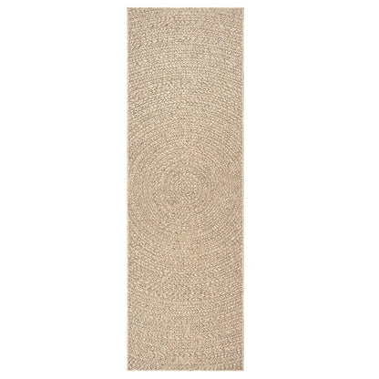 vidaXL Tapis ZIZUR 80x200 cm aspect de jute intérieur et extérieur