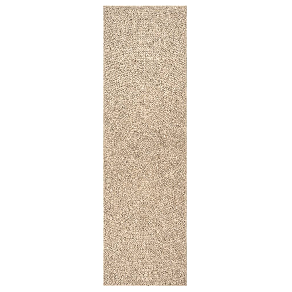 vidaXL Tapis ZIZUR 80x250 cm aspect de jute intérieur et extérieur