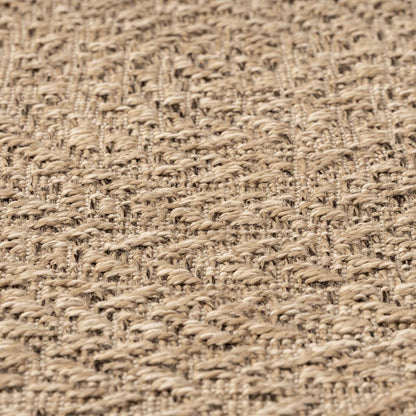 vidaXL Tapis ZIZUR Ø 200 cm aspect de jute intérieur et extérieur
