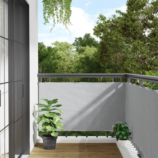 vidaXL Écran d'intimité de jardin gris 600x75 cm PVC