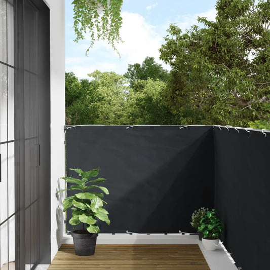 vidaXL Écran d'intimité de jardin anthracite 300x120 cm PVC