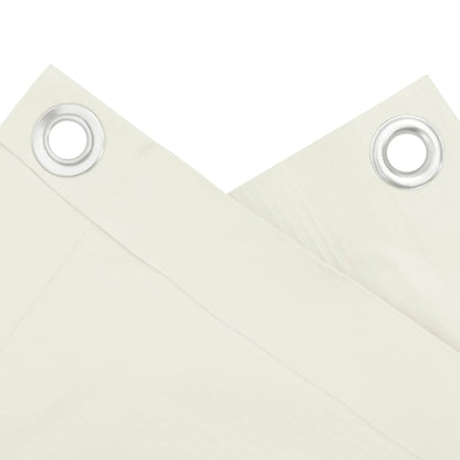 vidaXL Écran d'intimité de jardin blanc 300x120 cm PVC