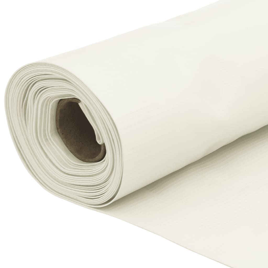 vidaXL Écran d'intimité de jardin blanc 300x120 cm PVC