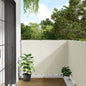 vidaXL Écran d'intimité de jardin blanc 300x120 cm PVC
