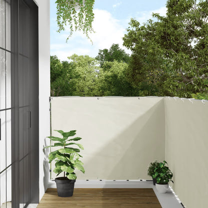 vidaXL Écran d'intimité de jardin blanc 600x120 cm PVC