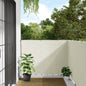 vidaXL Écran d'intimité de jardin blanc 600x120 cm PVC