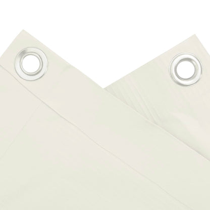 vidaXL Écran d'intimité de jardin blanc 700x120 cm PVC