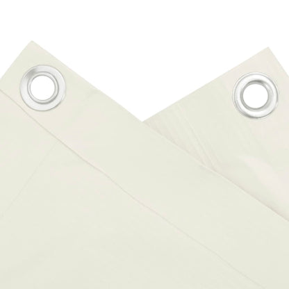 vidaXL Écran d'intimité de jardin blanc 800x120 cm PVC