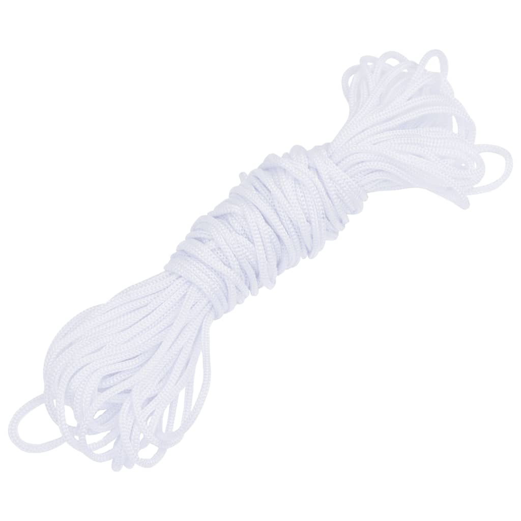 vidaXL Écran d'intimité de jardin blanc 1000x120 cm PVC