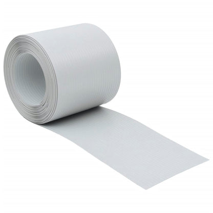 vidaXL Brises-vues de jardin 10 pcs gris clair 252,5x19 cm PVC