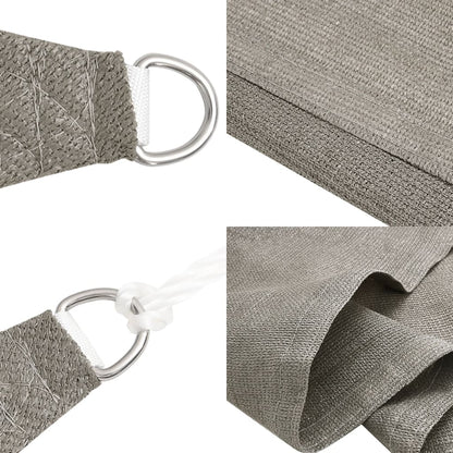 vidaXL Voile d'ombrage 160 g/m² rectangulaire gris clair 2x3 m PEHD