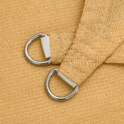 vidaXL Voile d'ombrage 160 g/m² rectangulaire sable 2x3 m PEHD