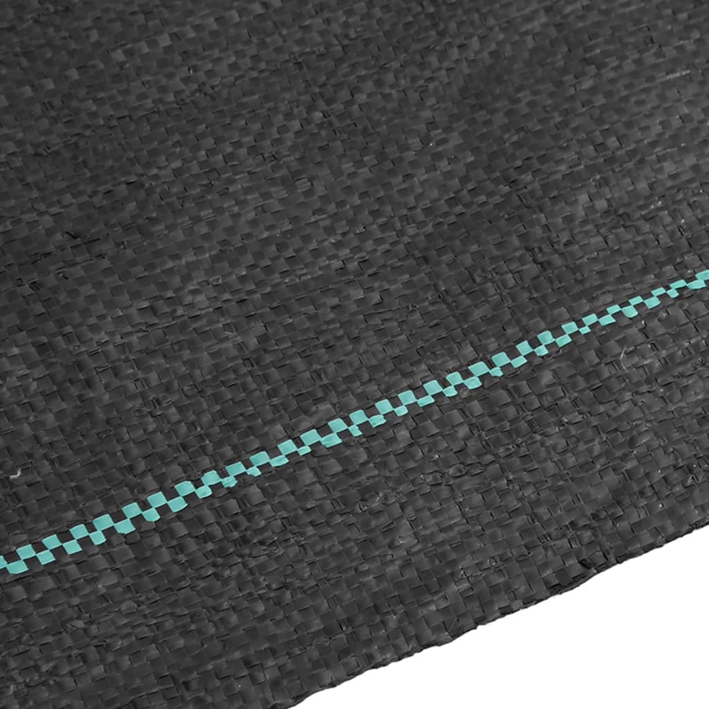 vidaXL Membrane anti-mauvaises herbes noir 0,5x10 m PP