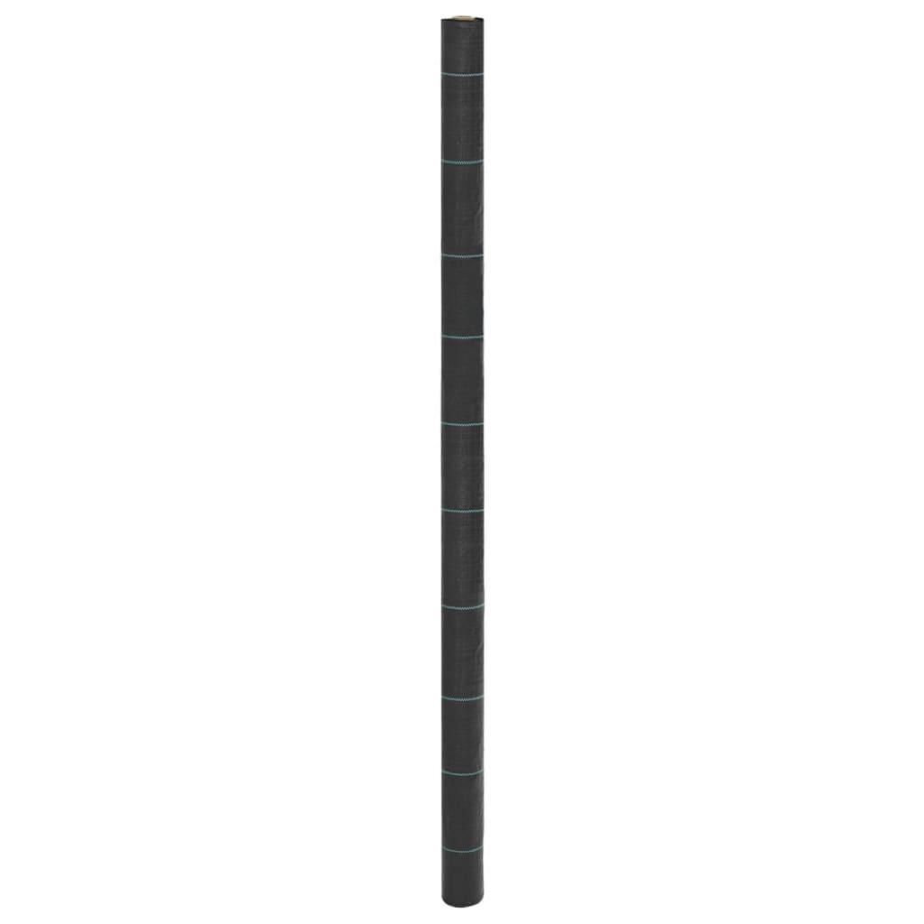 vidaXL Membrane anti-mauvaises herbes noir 2x50 m PP