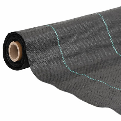 vidaXL Membrane anti-mauvaises herbes noir 2x50 m PP
