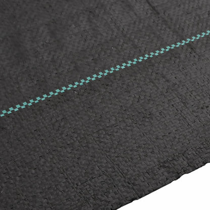vidaXL Membrane anti-mauvaises herbes noir 2x150 m PP