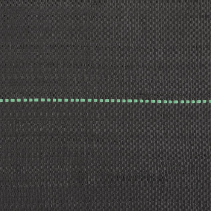 vidaXL Membrane anti-mauvaises herbes noir 1x10 m PP