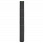 vidaXL Membrane anti-mauvaises herbes noir 1x25 m PP