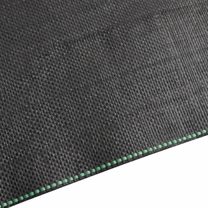 vidaXL Membrane anti-mauvaises herbes noir 1x25 m PP