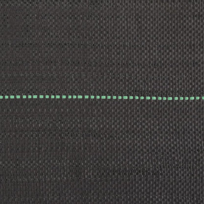 vidaXL Membrane anti-mauvaises herbes noir 1x50 m PP