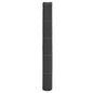 vidaXL Membrane anti-mauvaises herbes noir 1x150 m PP