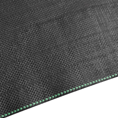 vidaXL Membrane anti-mauvaises herbes noir 4x50 m PP