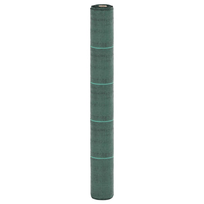 vidaXL Membrane anti-mauvaises herbes vert 1x150 m PP