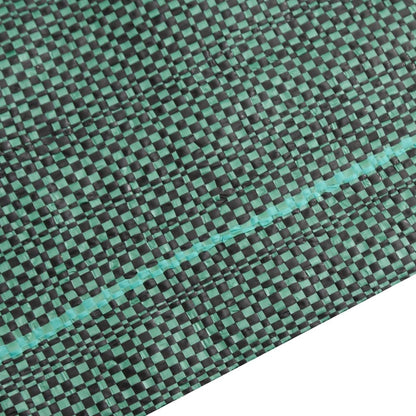 vidaXL Membrane anti-mauvaises herbes vert 1x150 m PP