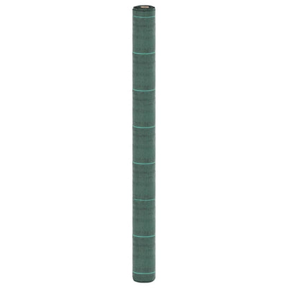 vidaXL Membrane anti-mauvaises herbes vert 1,5x100 m PP