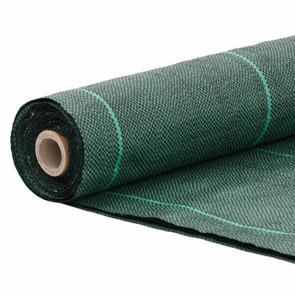 vidaXL Membrane anti-mauvaises herbes vert 1,5x200 m PP