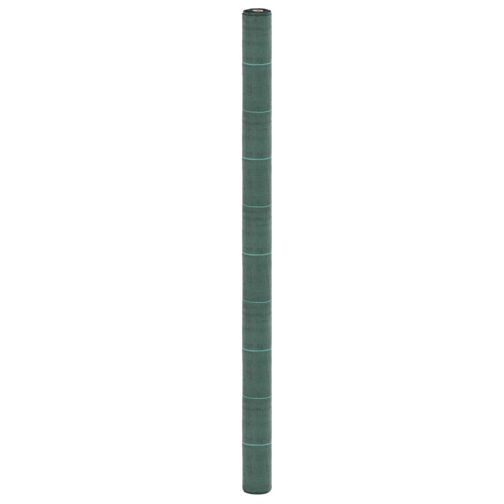 vidaXL Membrane anti-mauvaises herbes vert 2x25 m PP