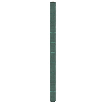 vidaXL Membrane anti-mauvaises herbes vert 2x25 m PP