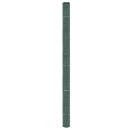 vidaXL Membrane anti-mauvaises herbes vert 2x200 m PP