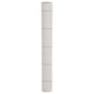 vidaXL Membrane anti-mauvaises herbes blanc 1x50 m PP