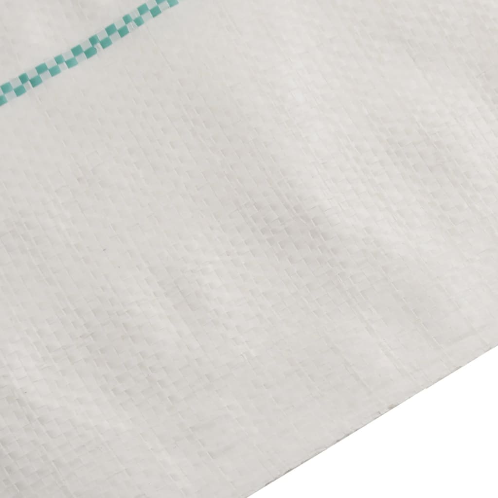 vidaXL Membrane anti-mauvaises herbes blanc 1x150 m PP