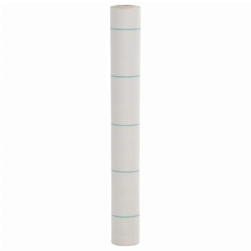 vidaXL Membrane anti-mauvaises herbes blanc 1x200 m PP