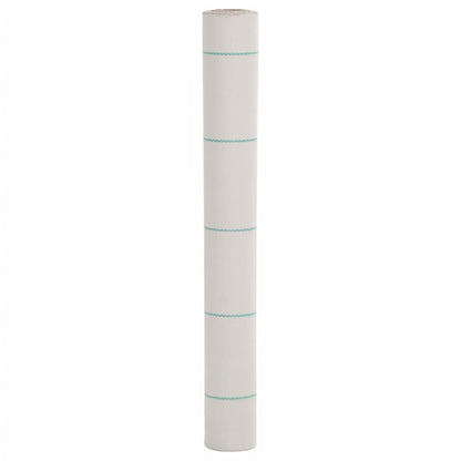 vidaXL Membrane anti-mauvaises herbes blanc 1x200 m PP